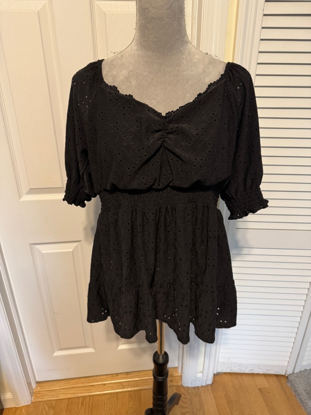 Torrid Peplum Off Shoulder Top 1X